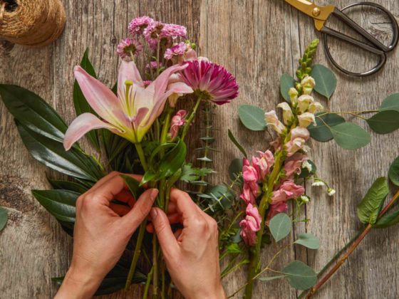 Beautiful bouquet of flowers