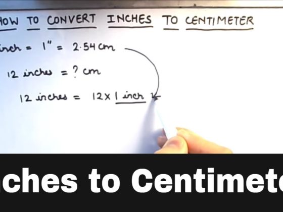 convert Inches to Centimeters